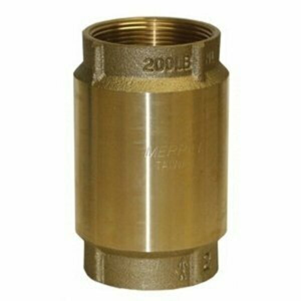 Merrill Check Valve, Brass 2 in. Nl CVNL200